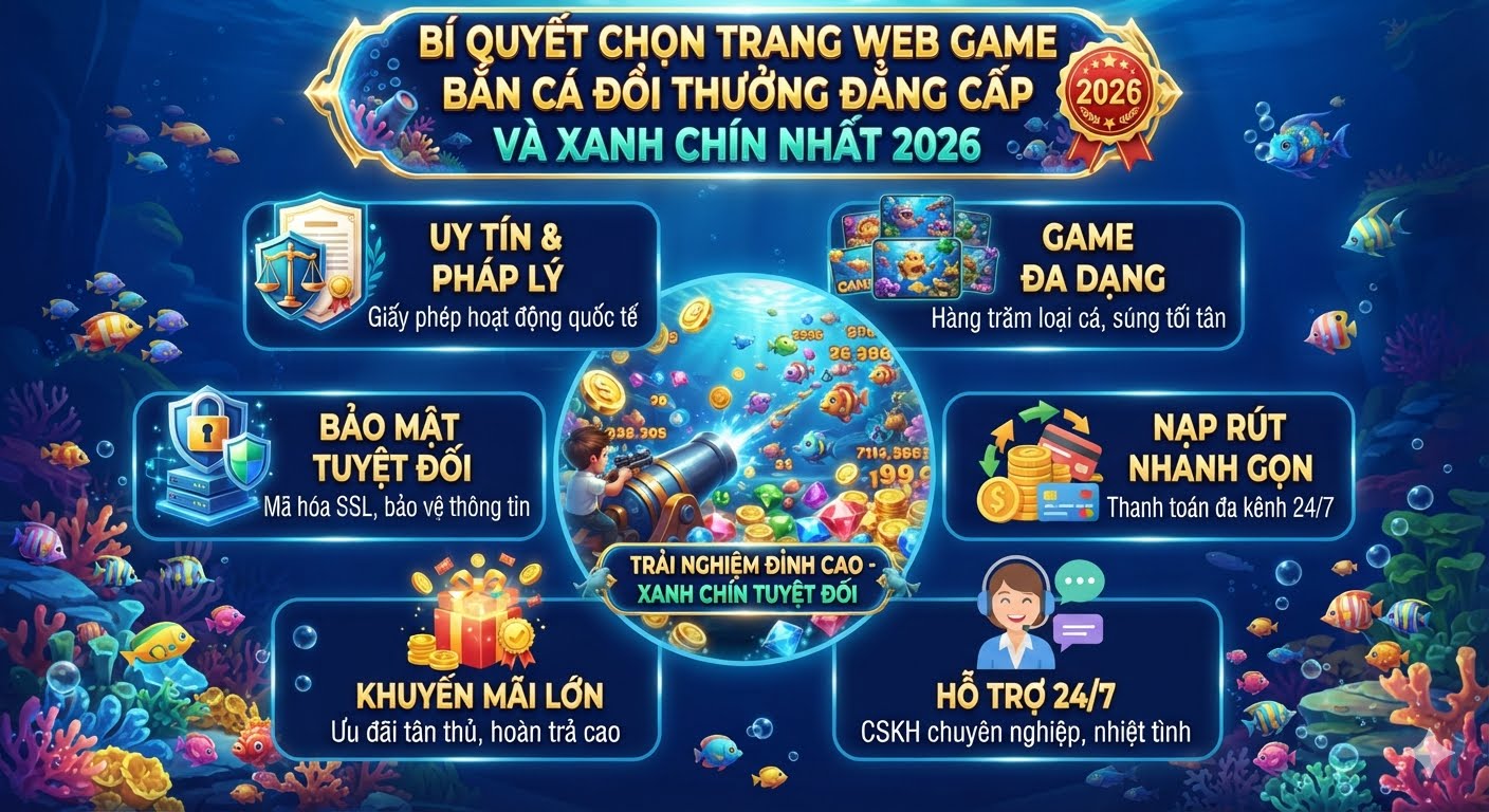 Trang web game bắn cá