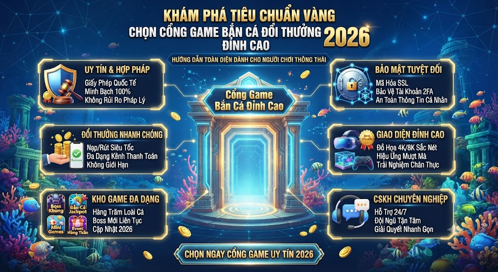 Cổng game bắn cá